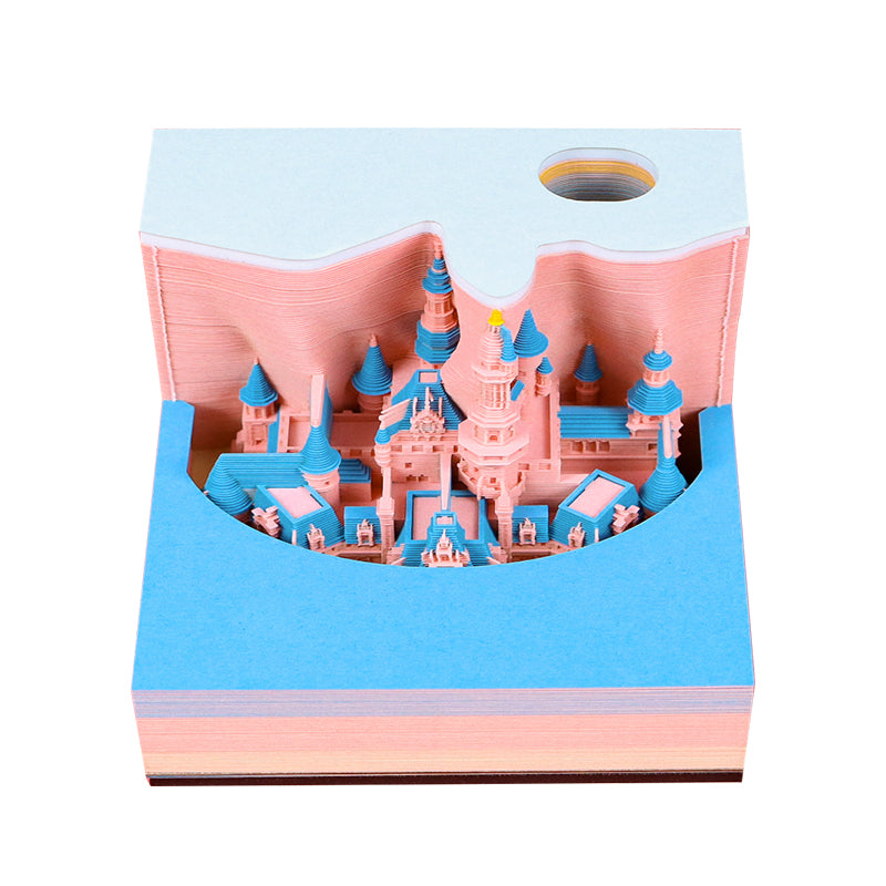 3D Calendar 2026 - Fairytale Castle