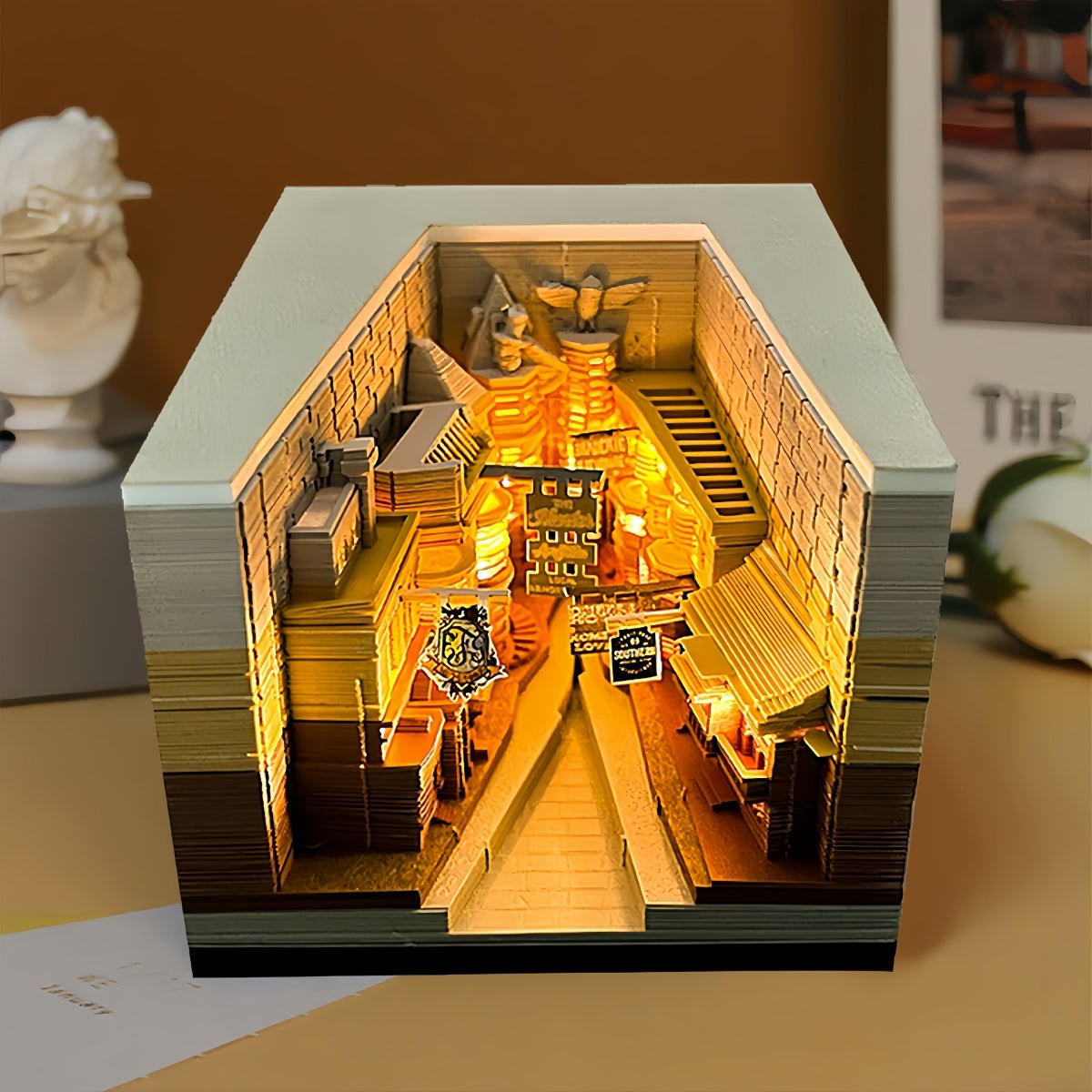 3D Calendar 2026 - Diagon Alley - 3D Calendar