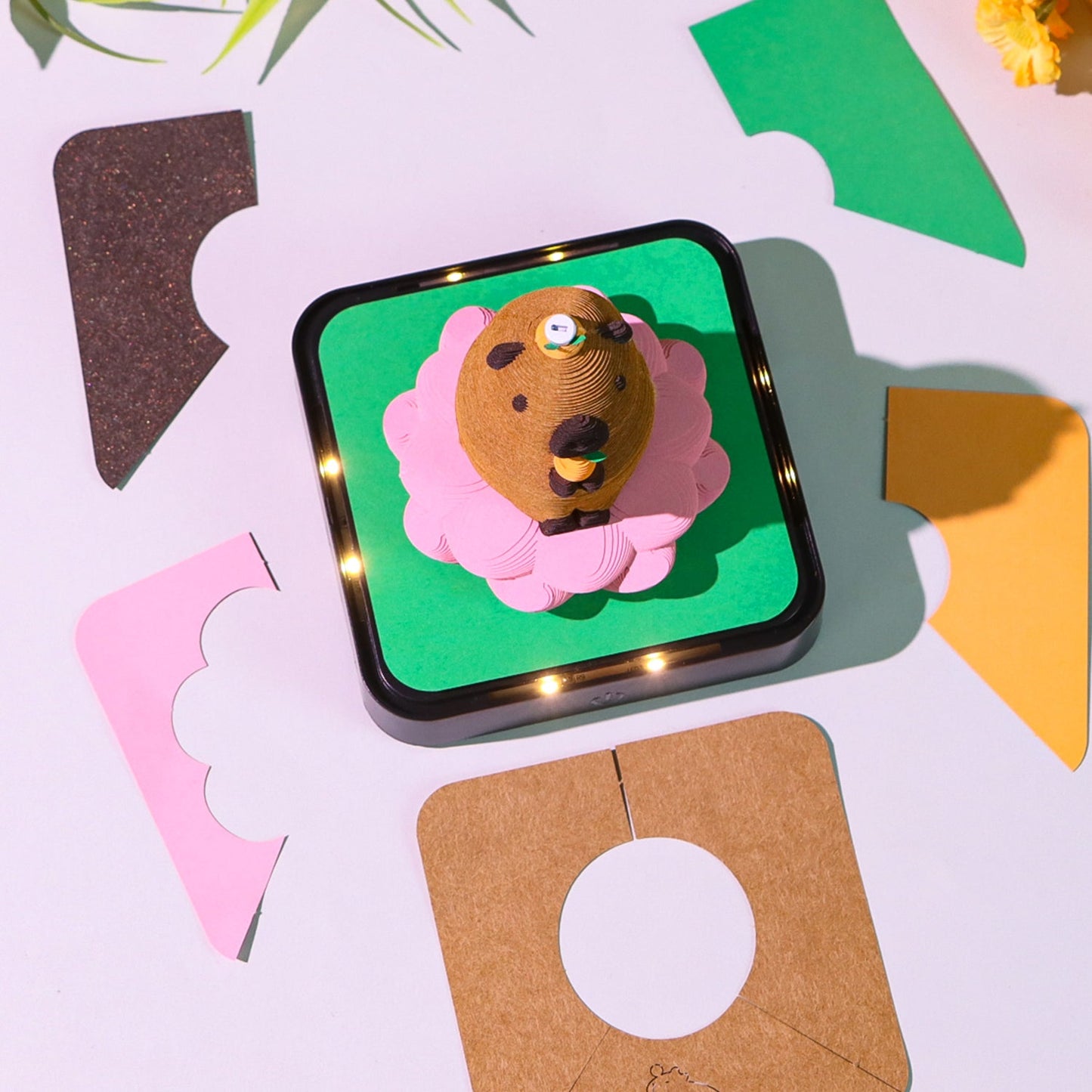 3D Calendar 2026 - Capybara - 3D Calendar