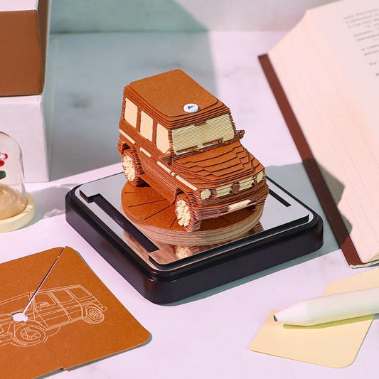 3D Calendar 2026 - Car - 3D Calendar