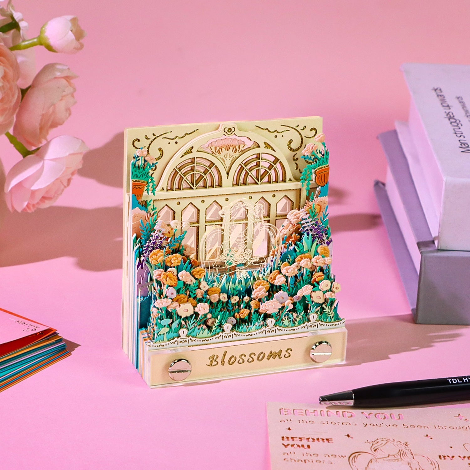 3D Calendar 2026 - Carnation - 3D Calendar