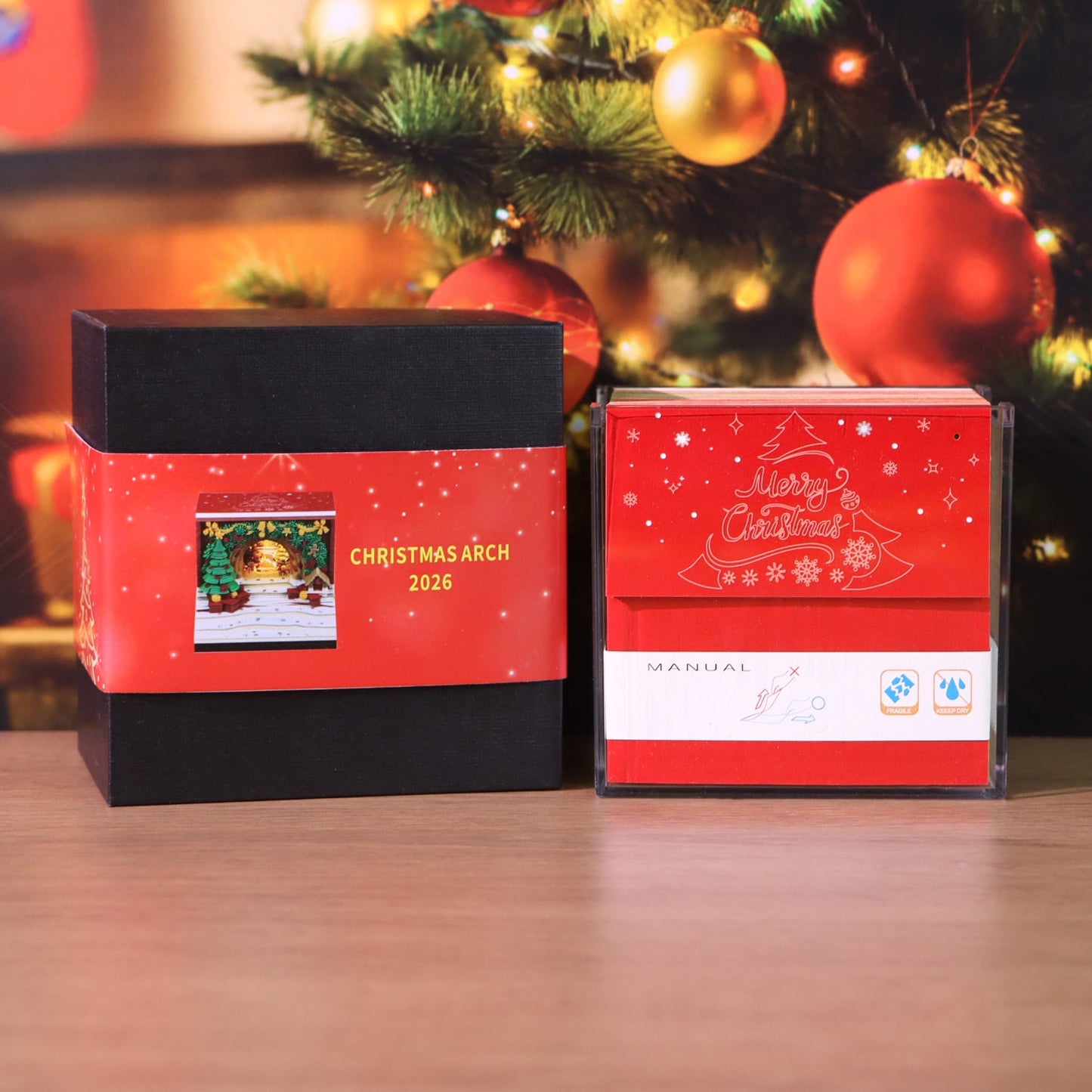 3D Calendar 2026 - Christmas Arch - 3D Calendar