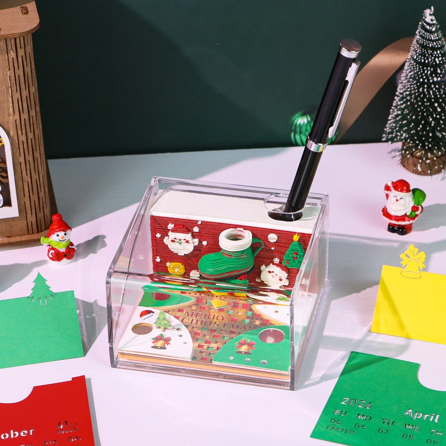 3D Calendar 2026 - Christmas Cup - 3D Calendar