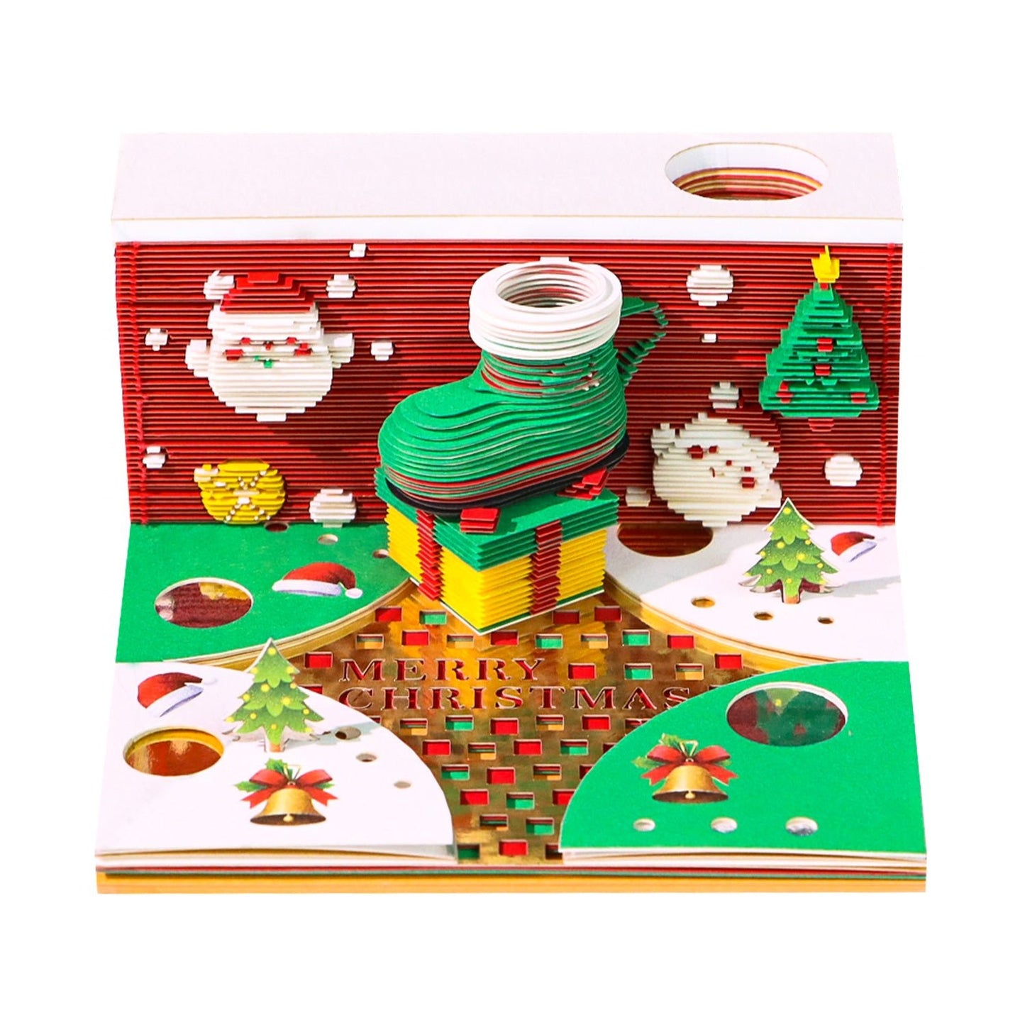 3D Calendar 2026 - Christmas Cup - 3D Calendar