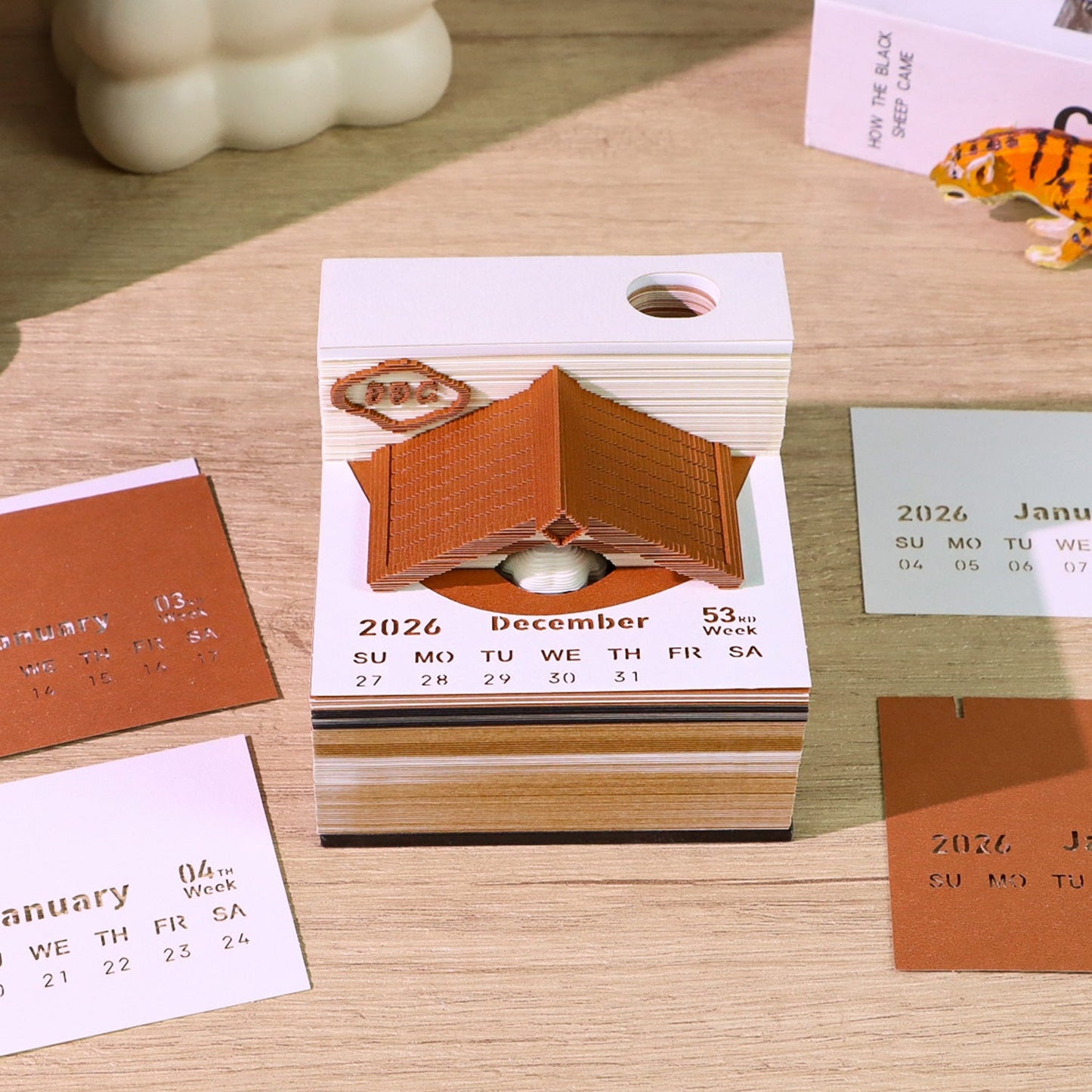 3D Calendar 2026 - Dog - 3D Calendar