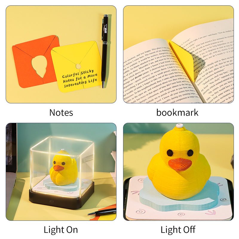 3D Calendar 2026 - Little Yellow Duck - 3D Calendar