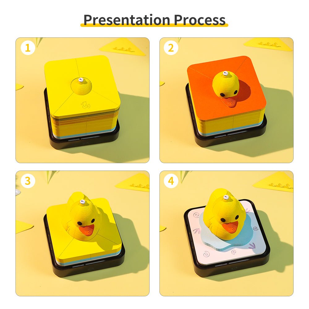 3D Calendar 2026 - Little Yellow Duck - 3D Calendar
