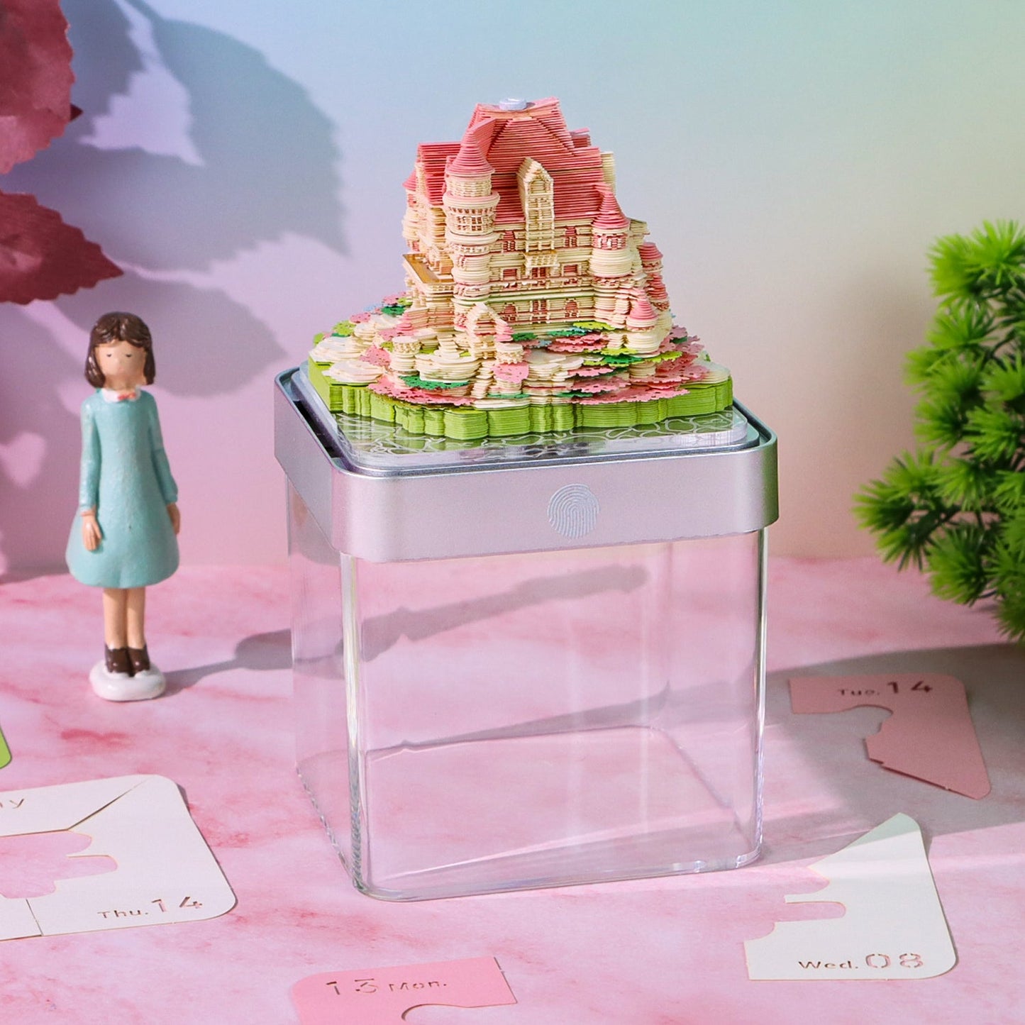 3D Calendar 2026 - Love Castle - 3D Calendar