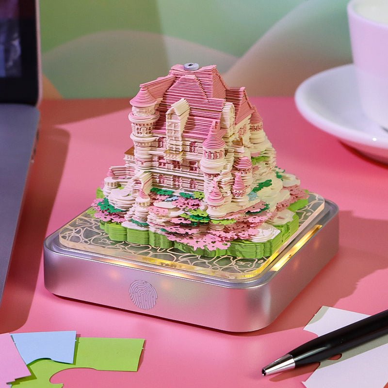 3D Calendar 2026 - Love Castle - 3D Calendar