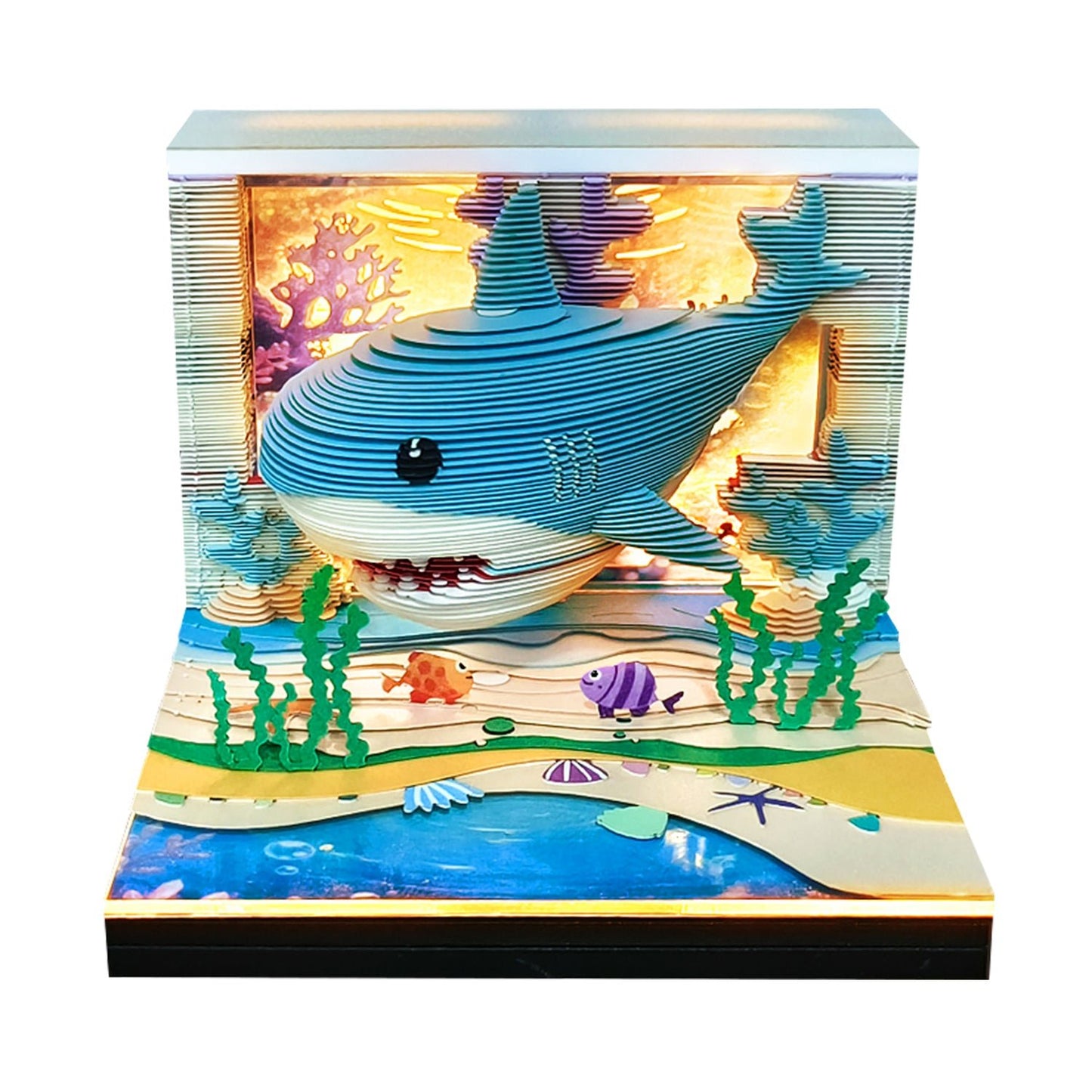 3D Calendar 2026 - Lovely Ocean Shark - 3D Calendar