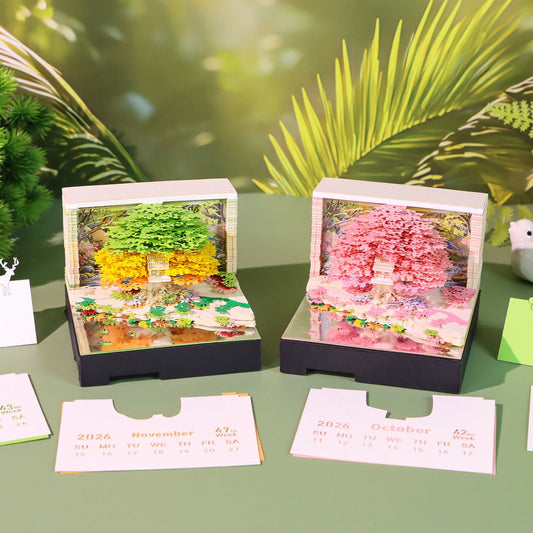 3D Calendar 2026 - Music Tree - 3D Calendar