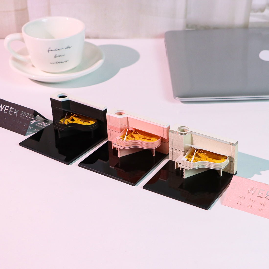 3D Calendar 2026 - Piano - 3D Calendar