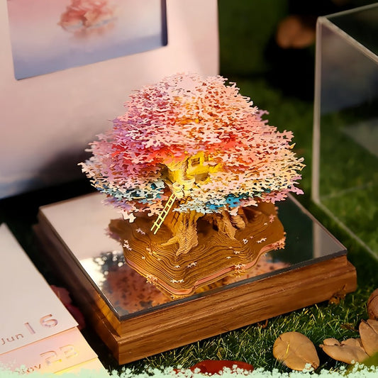 3D Calendar - Tree House E - 3D Calendar