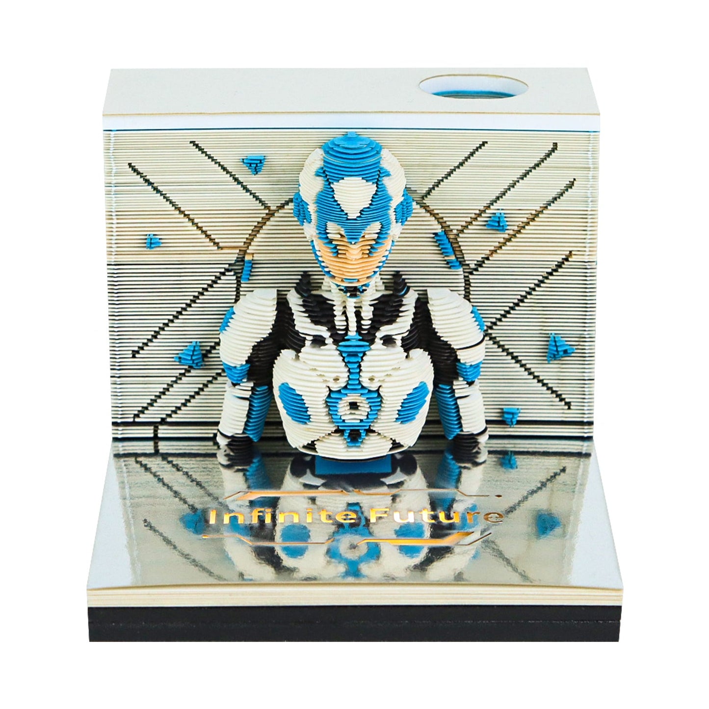 3D Calendar 2027 - Infinite Future - 3D Calendar