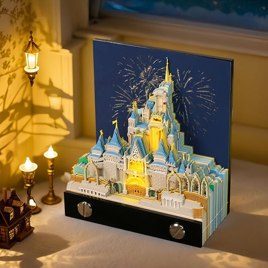 3D Calendar 2026 - Cinderella Castle - 3D Calendar