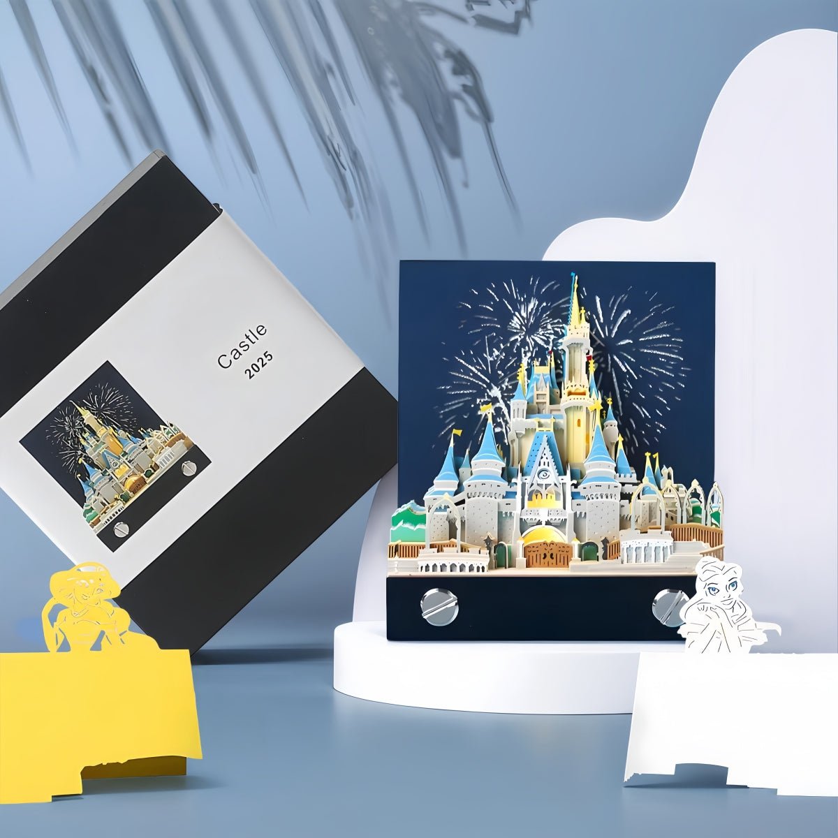 3D Calendar 2026 - Cinderella Castle - 3D Calendar