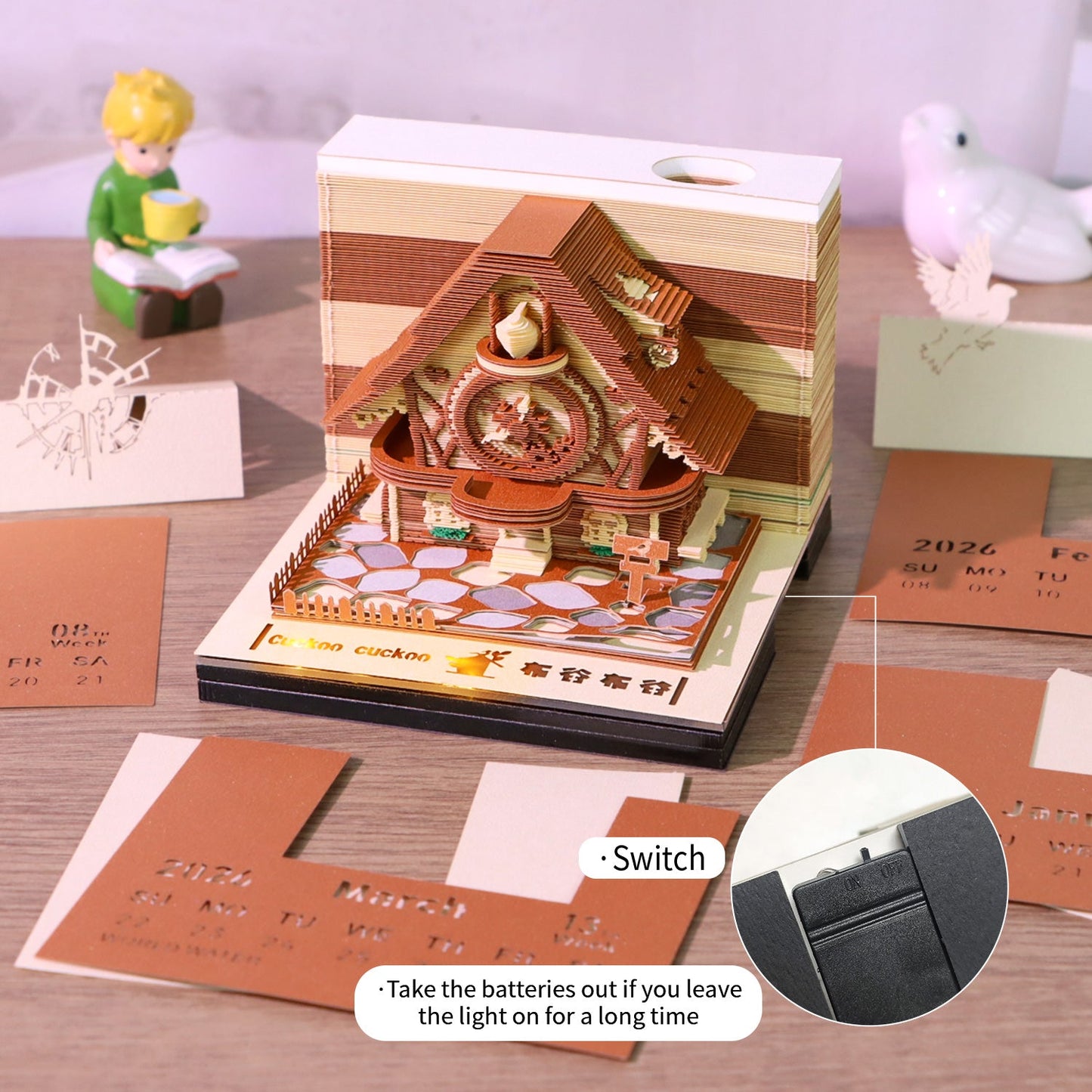 3D Calendar - Cuckoo - 3D Calendar