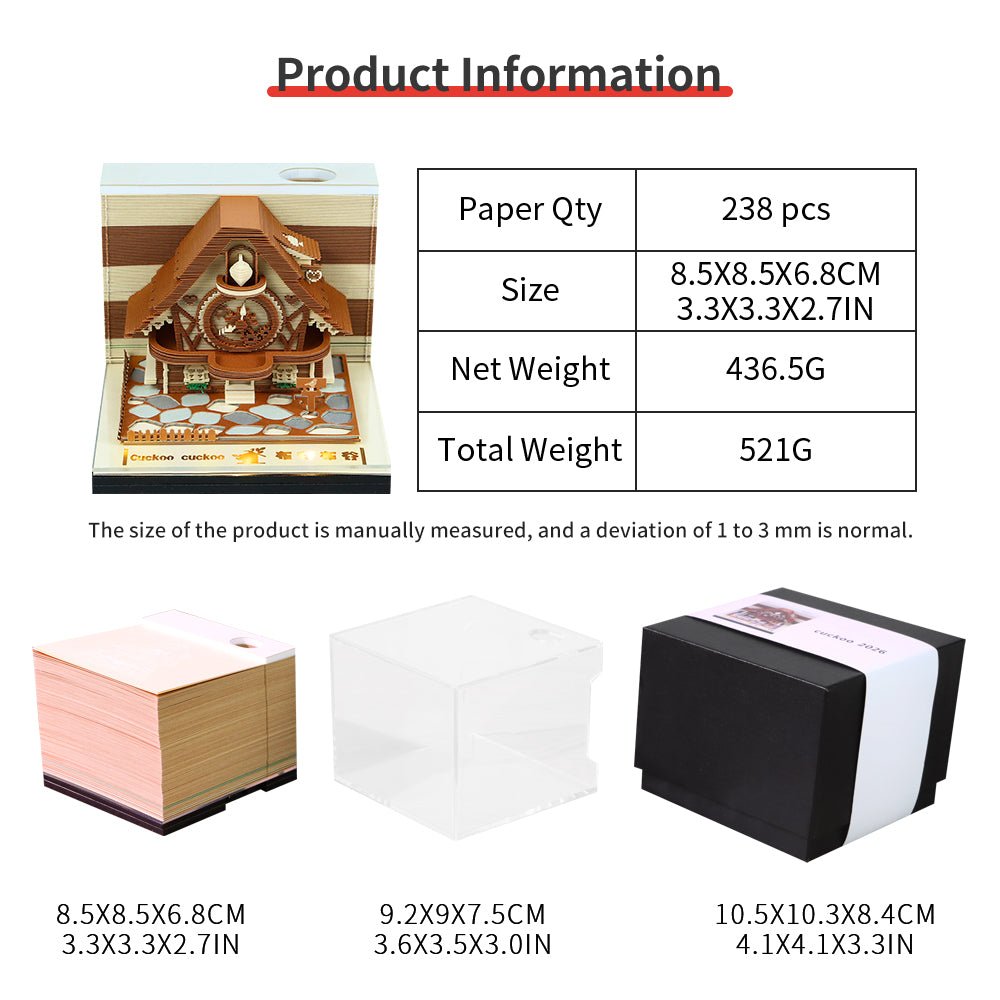 3D Calendar - Cuckoo - 3D Calendar