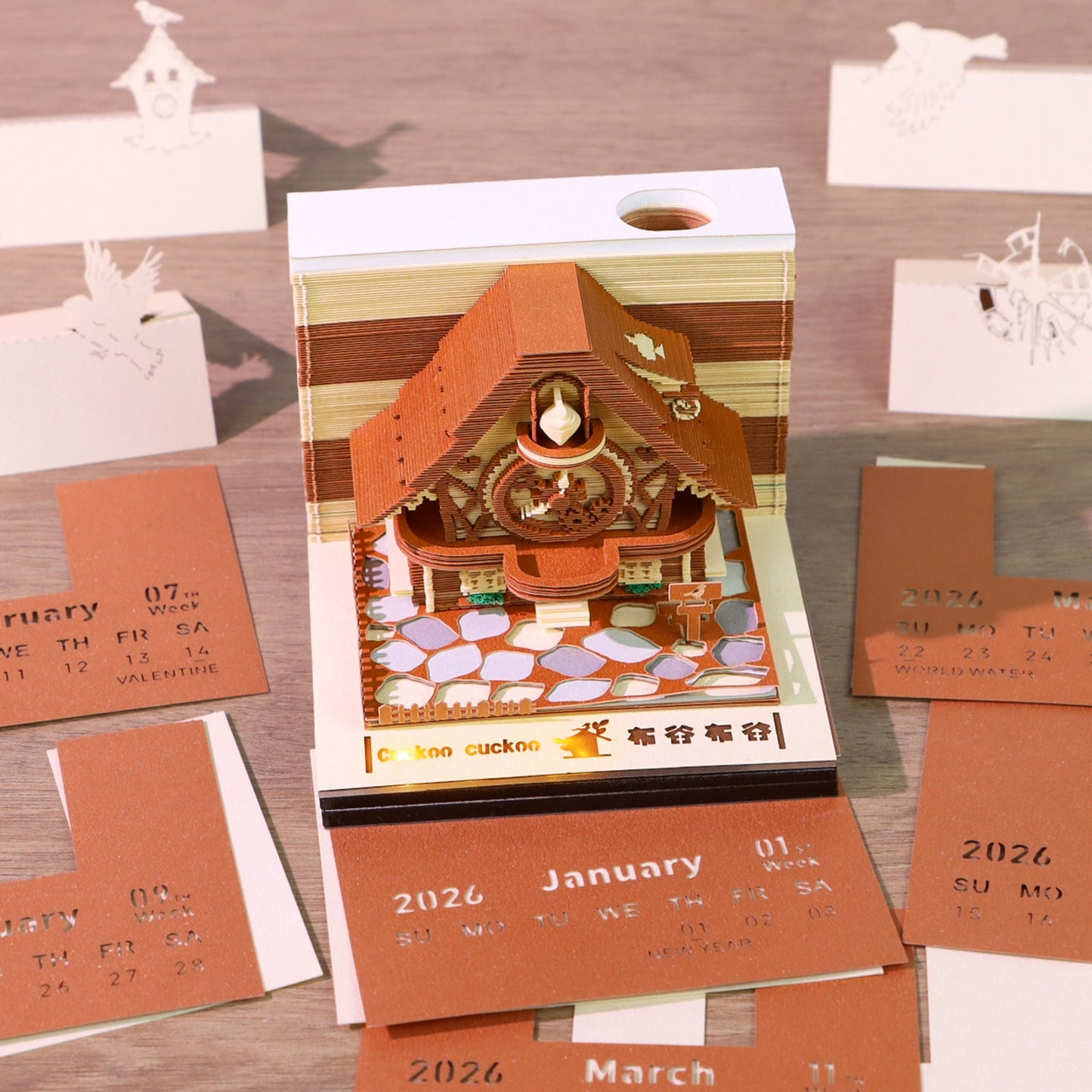 3D Calendar - Cuckoo - 3D Calendar