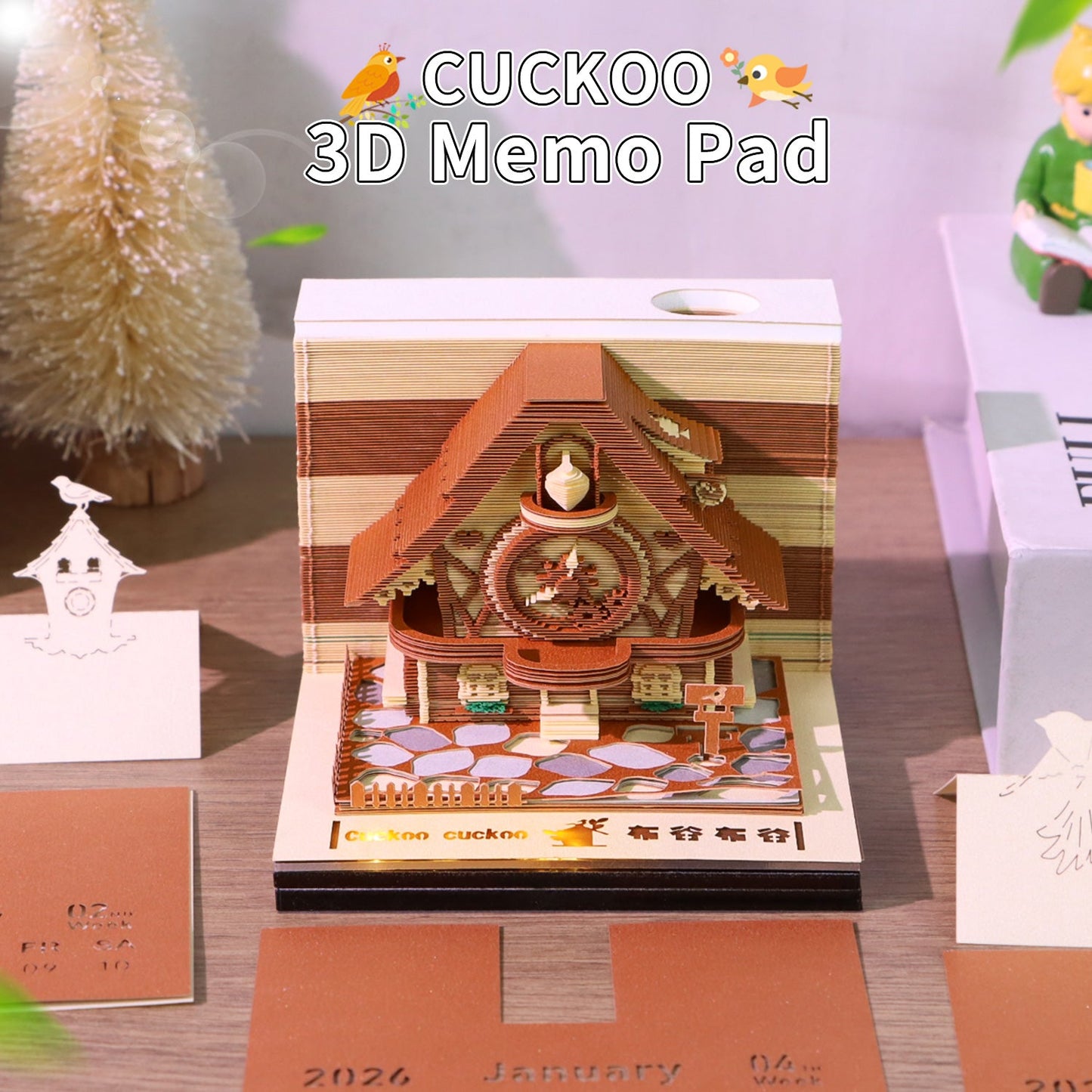 3D Calendar - Cuckoo - 3D Calendar