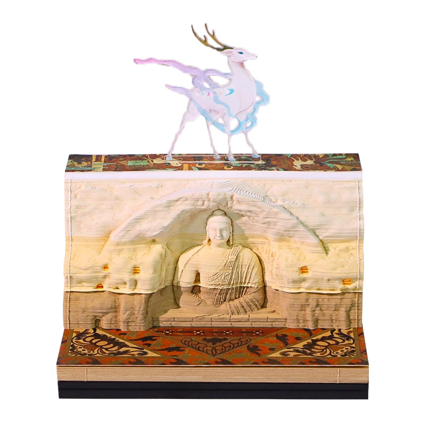 3D Calendar 2026 - Dunhuang Mogao Grottoes - 3D Calendar