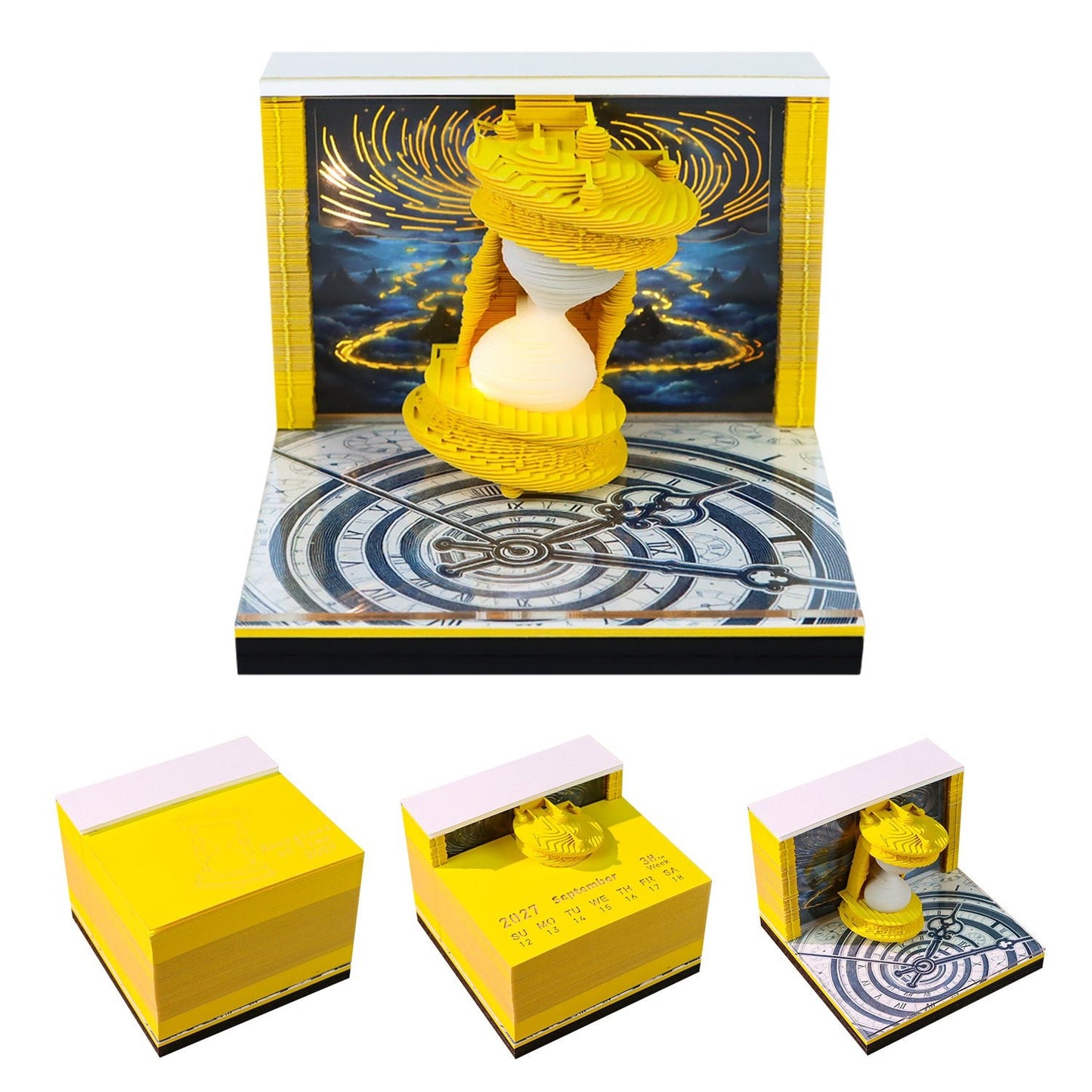 3D Calendar - Hourglass of Time - 3D Calendar