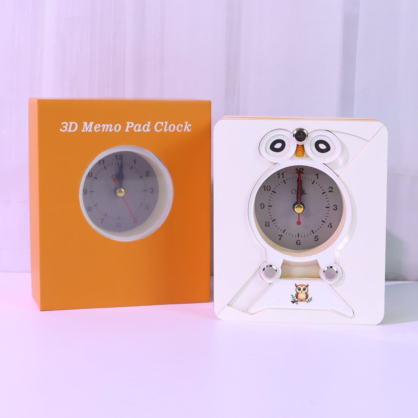 3D Calendar - Owl Clock - 3D Calendar