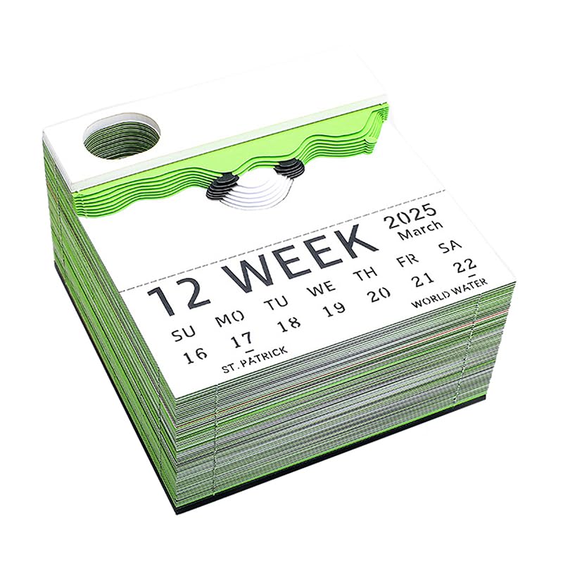 3D Calendar - Panda B - 3D Calendar