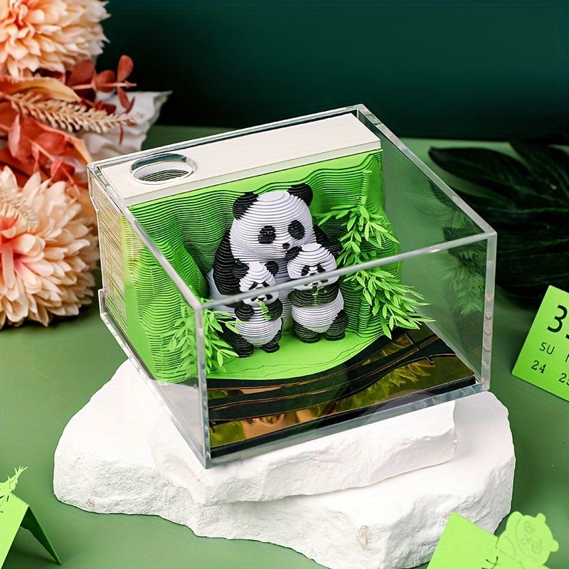3D Calendar - Panda B - 3D Calendar