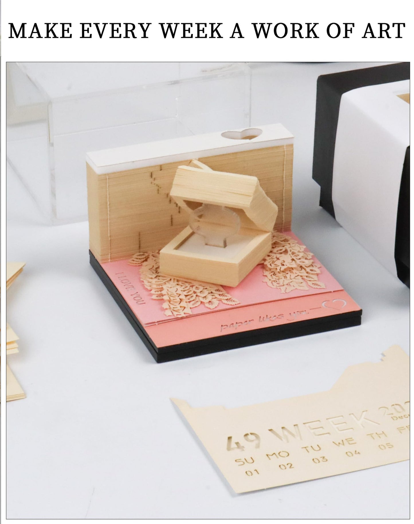 3D Calendar 2026 - Ring - 3D Calendar