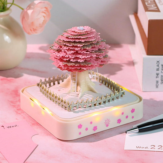 3D Calendar 2026 - Sakura Tree B - 3D Calendar