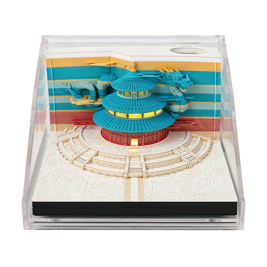 3D Calendar 2026 - Temple of Heaven C - 3D Calendar