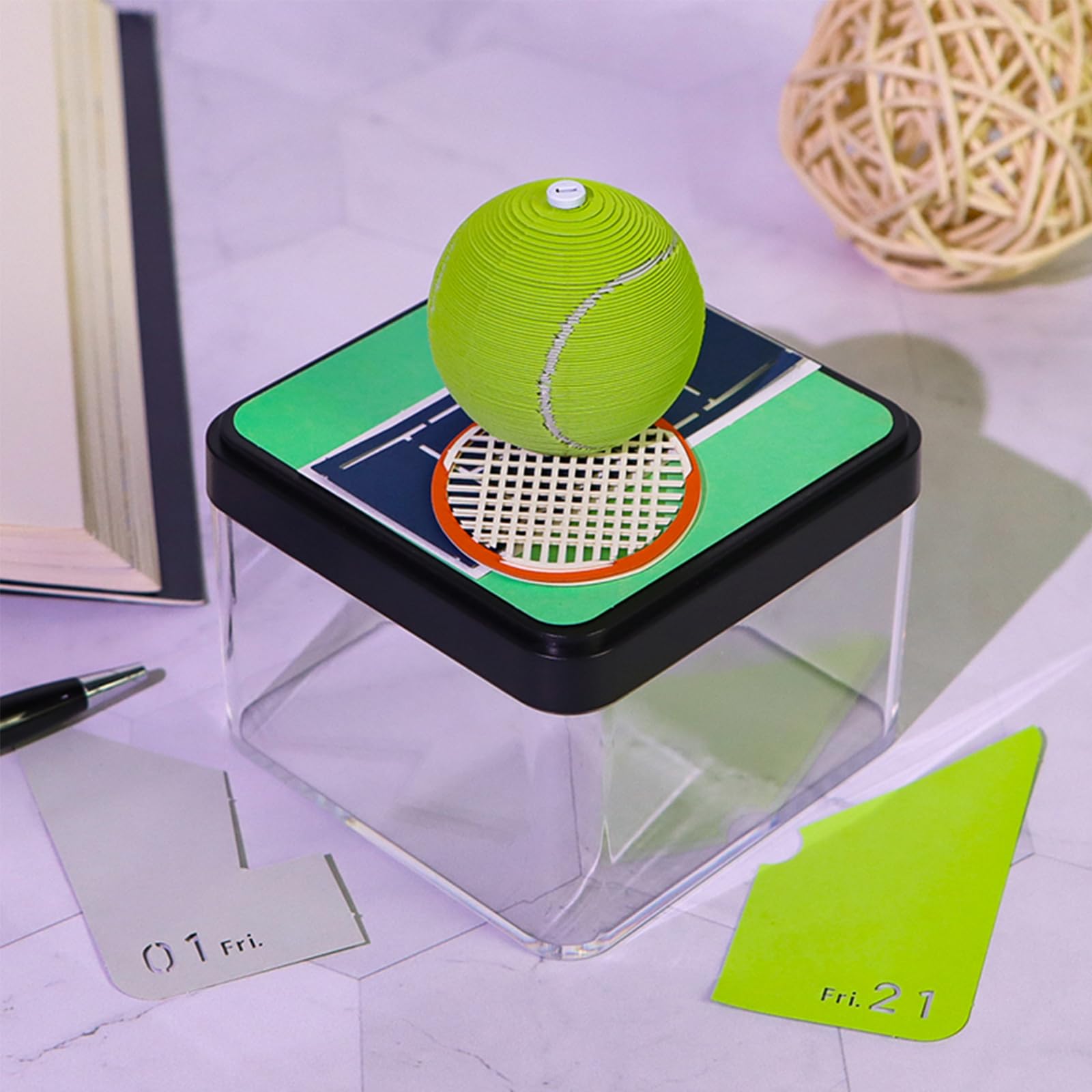 3D Calendar 2026 - Tennis - 3D Calendar