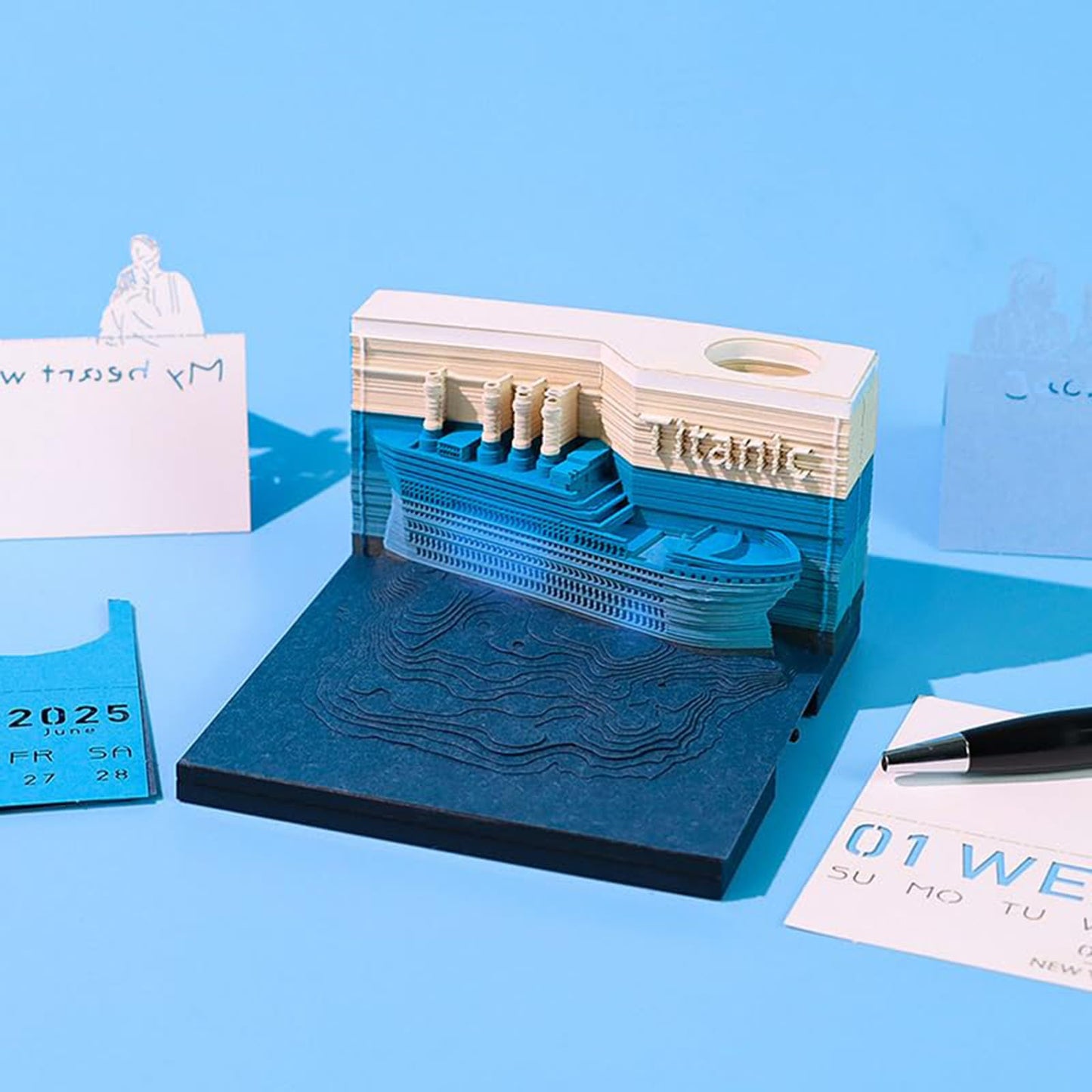 3D Calendar - Titanic - 3D Calendar