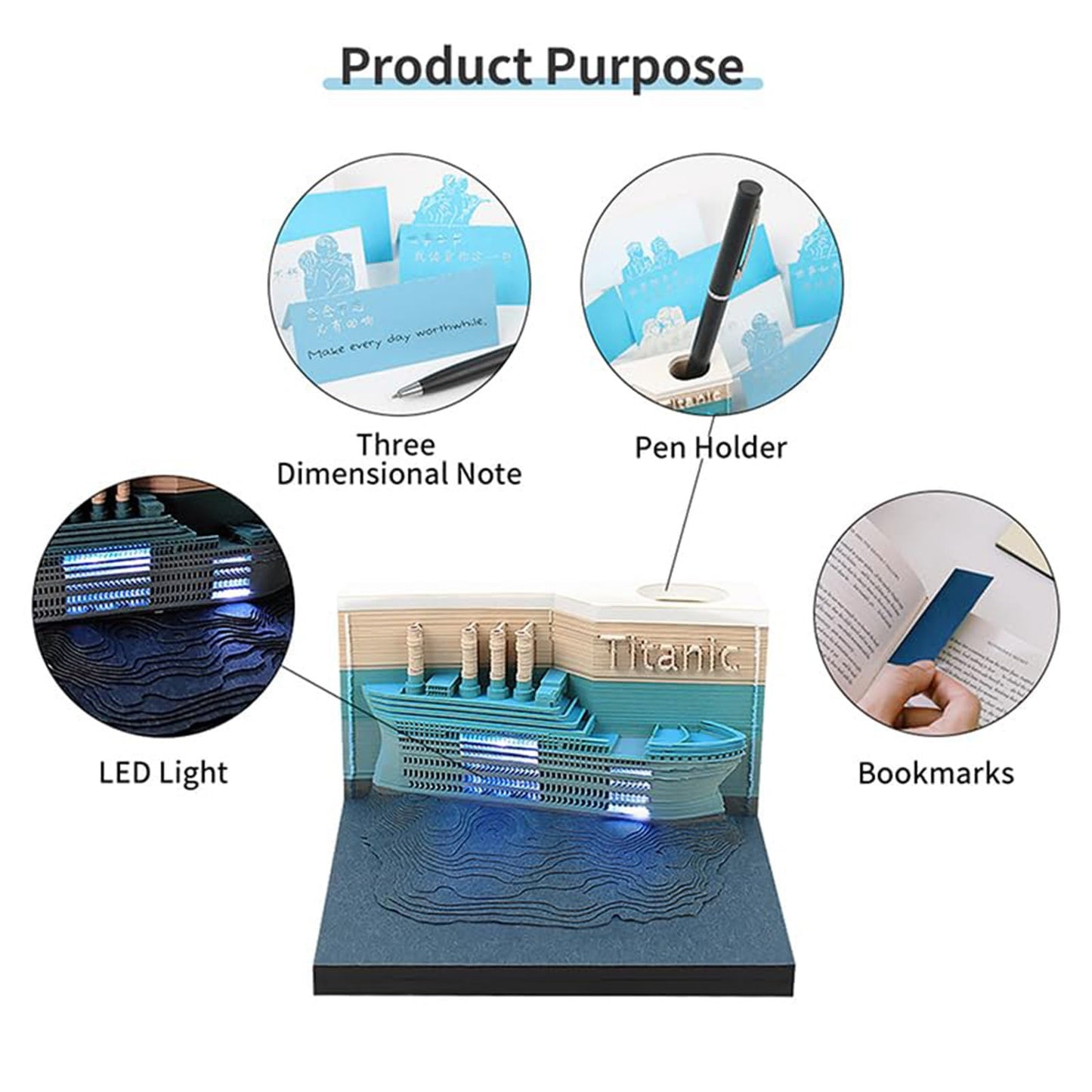 3D Calendar - Titanic - 3D Calendar
