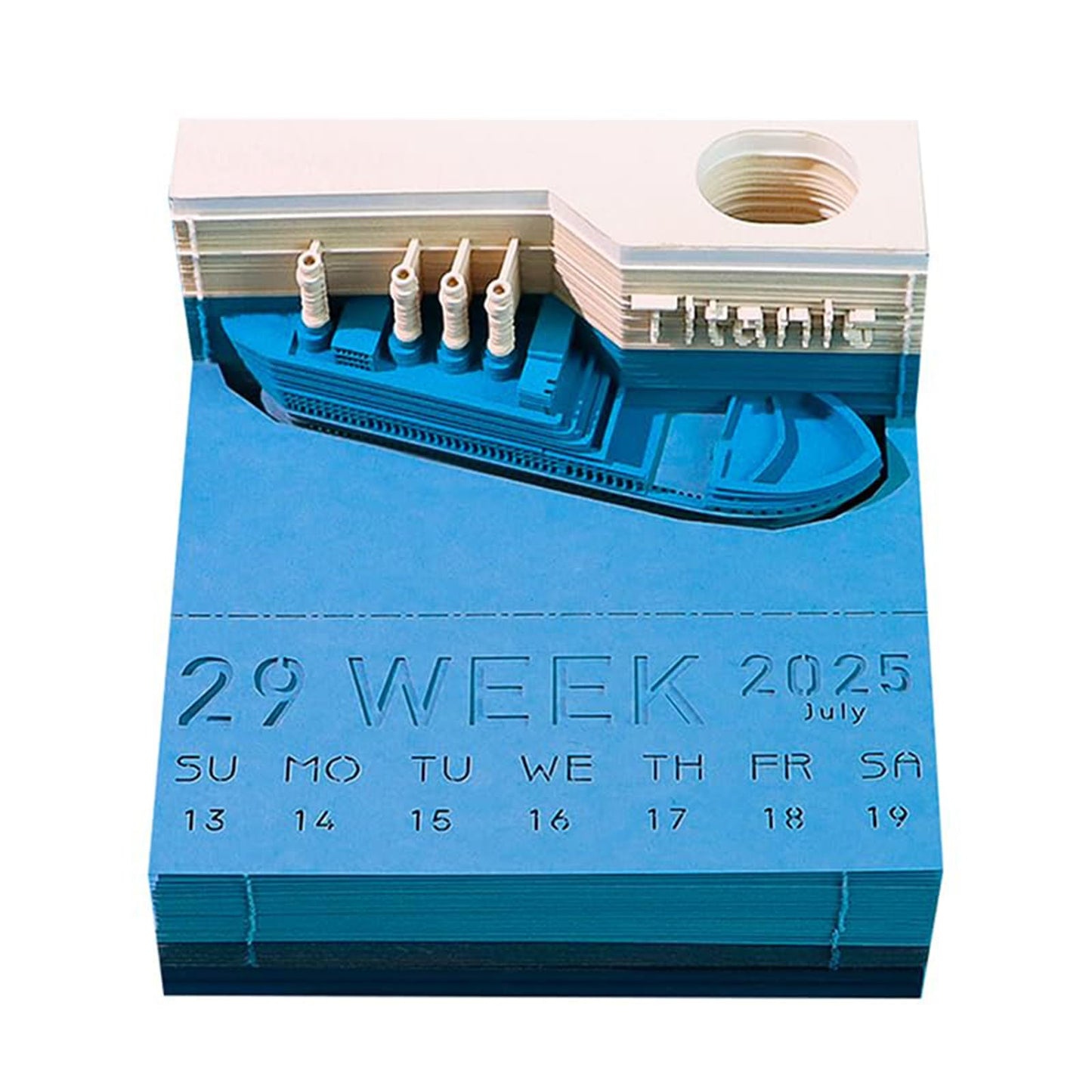 3D Calendar - Titanic - 3D Calendar