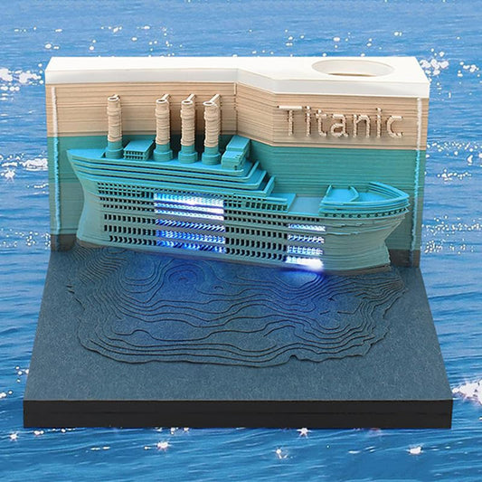 3D Calendar 2026 - Titanic - 3D Calendar
