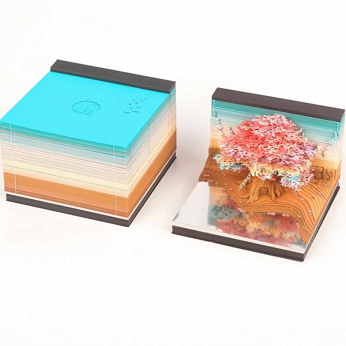 3D Calendar - Tree House A - 3D Calendar
