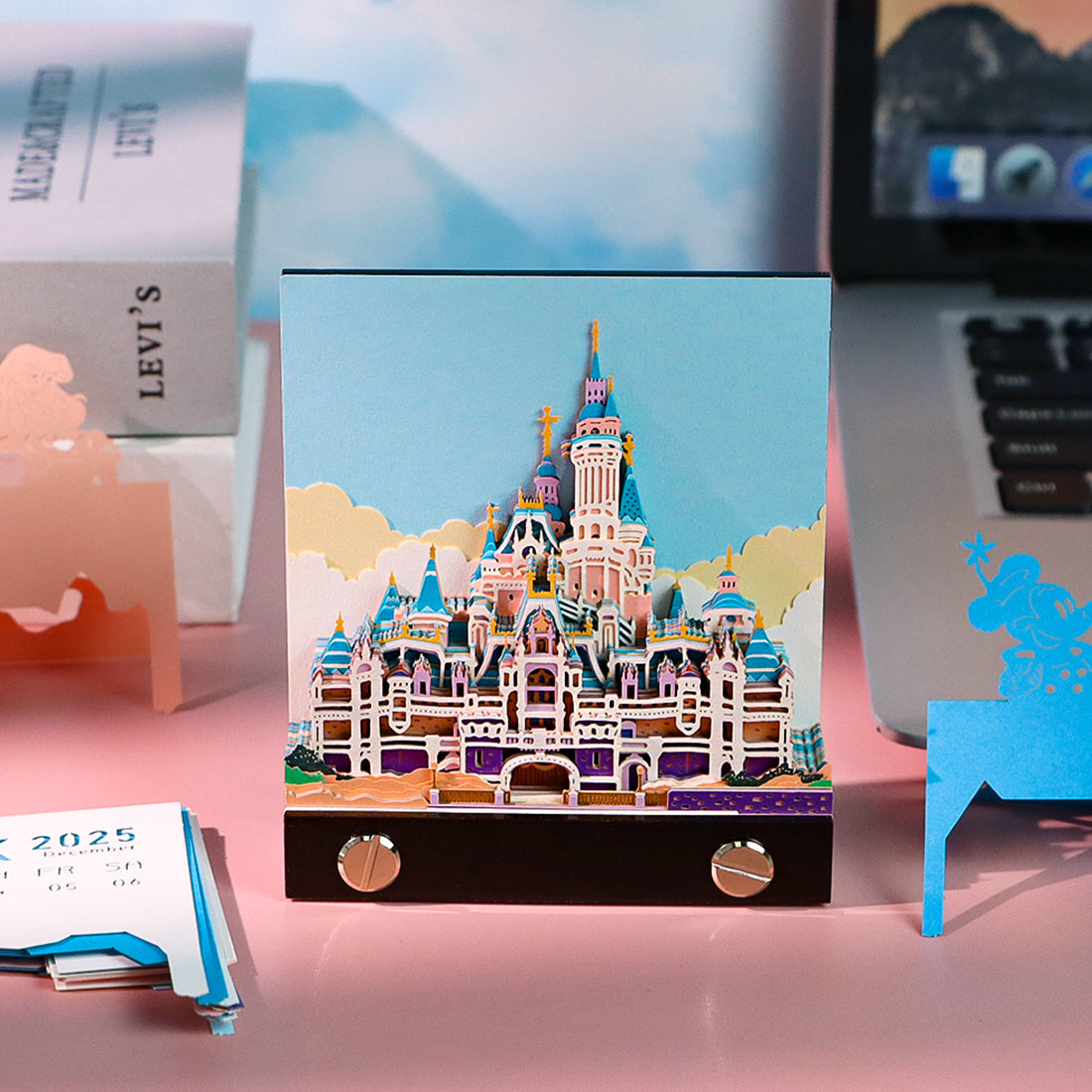 3D Calendar 2027 - Fairy Tale Castle