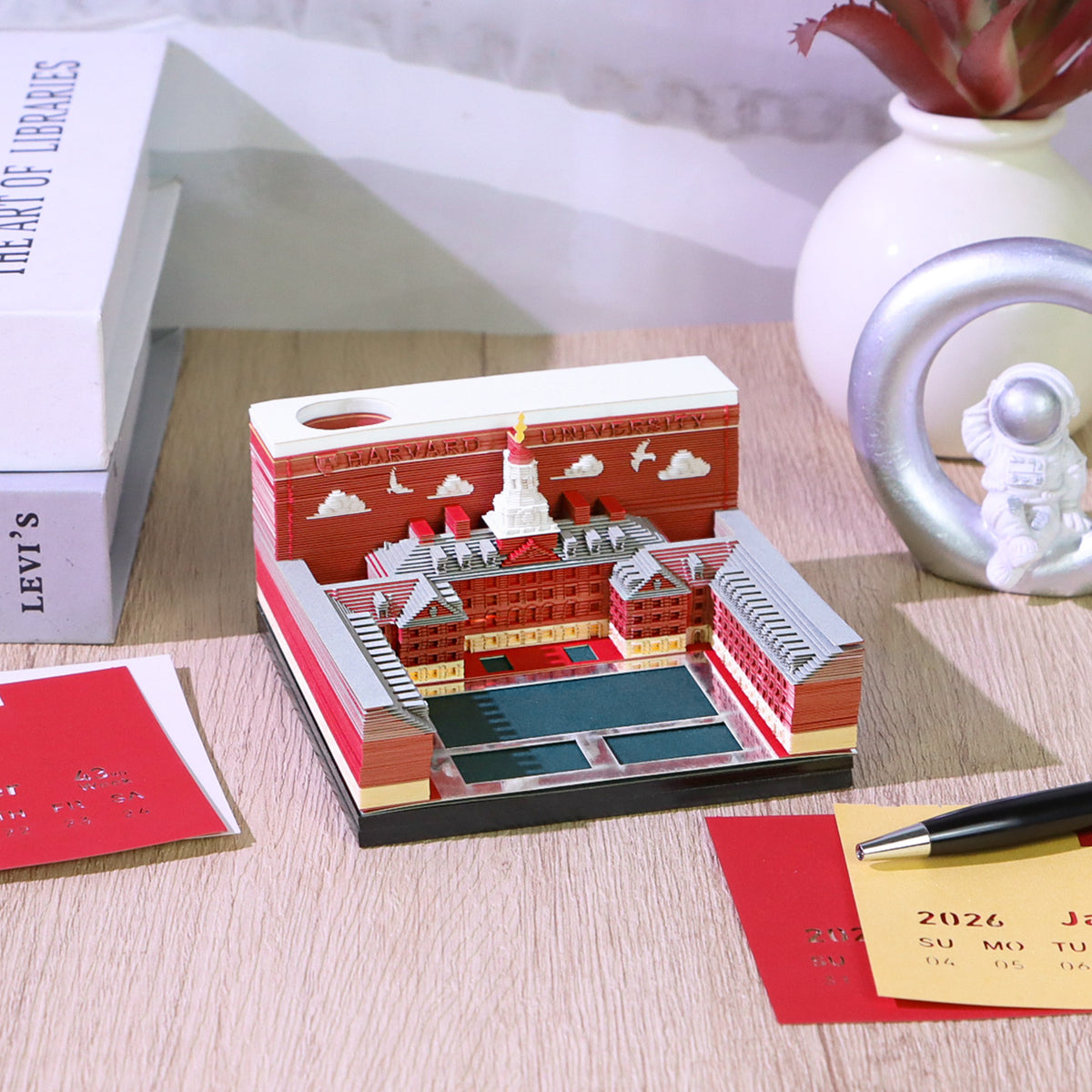 3D Calendar 2027 - Harvard University