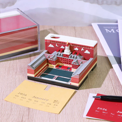3D Calendar 2026 - Harvard University