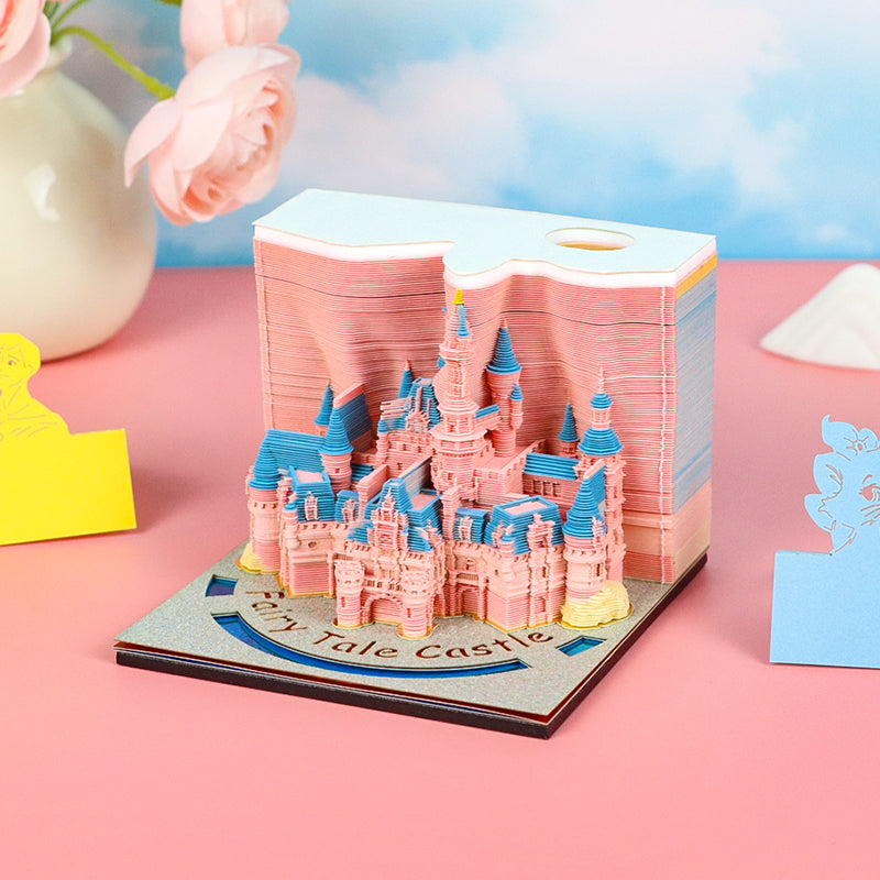 3D Calendar 2026 - Fairytale Castle