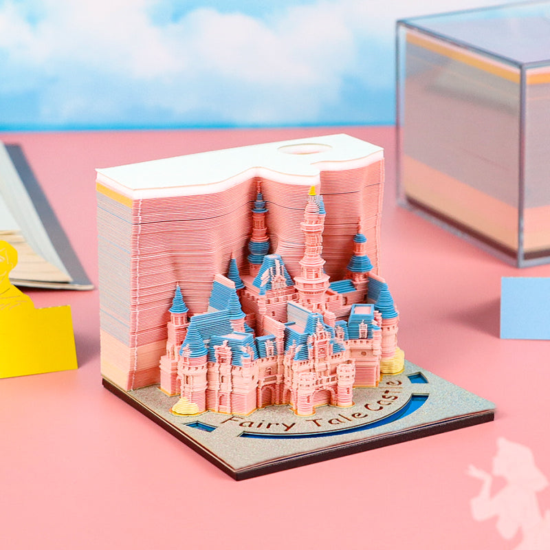 3D Calendar 2026 - Fairytale Castle
