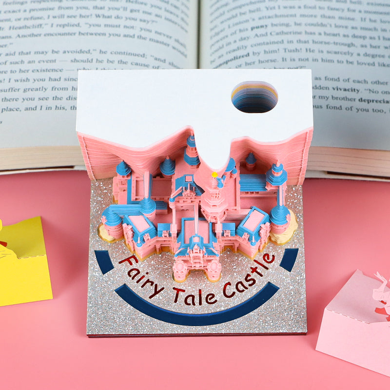 3D Calendar 2027 - Fairytale Castle
