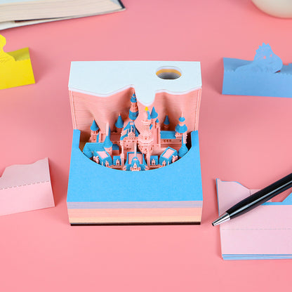 3D Calendar 2026 - Fairytale Castle