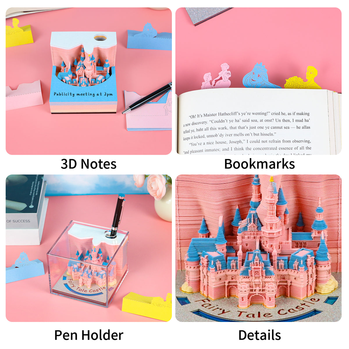3D Calendar 2027 - Fairytale Castle