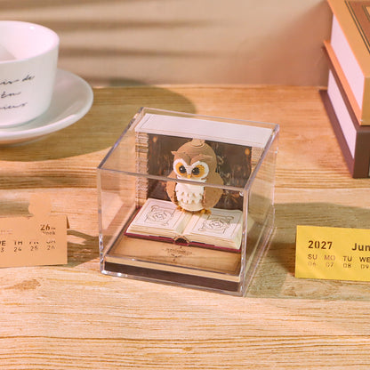 3D Calendar 2027 - Magic Owl