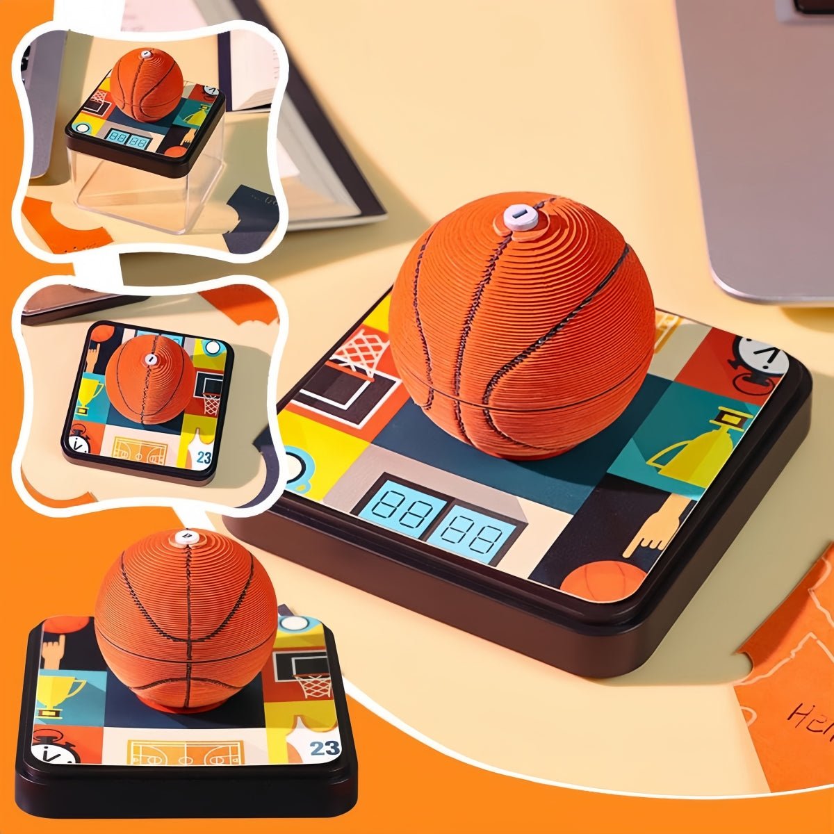 3D Calendar 2026 - Basketball - 3D Calendar