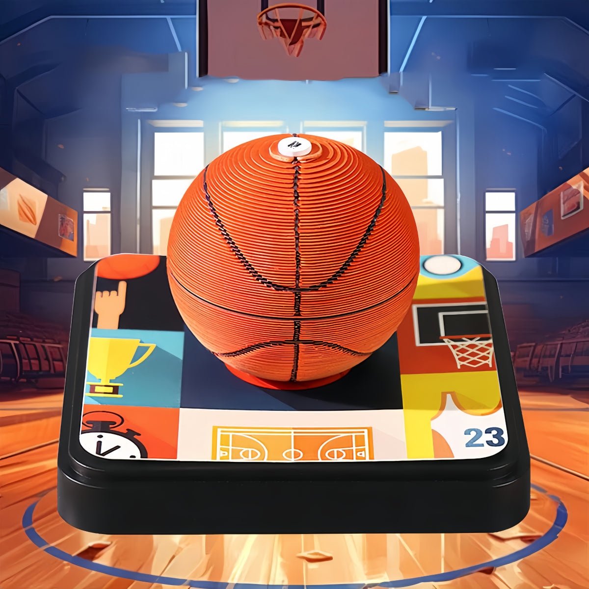 3D Calendar 2026 - Basketball - 3D Calendar