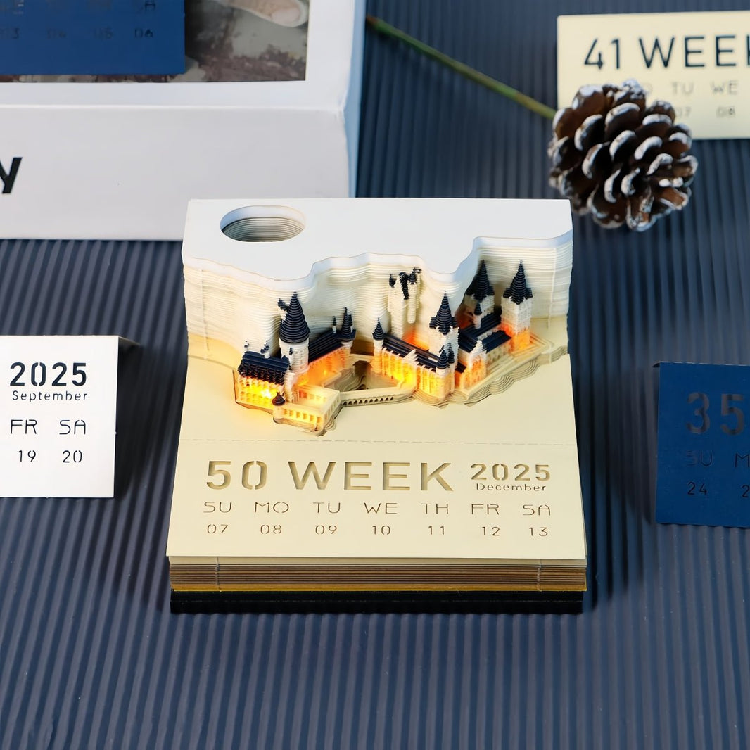3-Monats-Aufstellkalender 2026 - Praktisch für Büro & Homeoffice